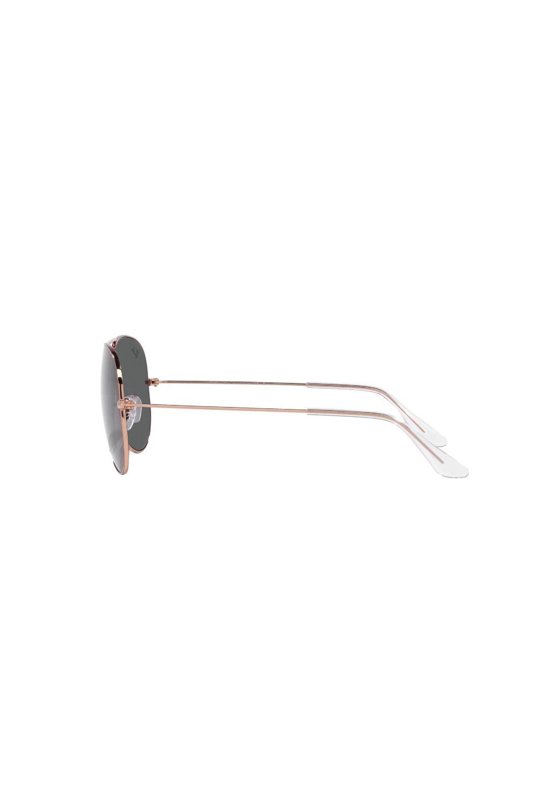 Lentes de Sol Aviator Large Metal Rose Gold Ray-Ban-3