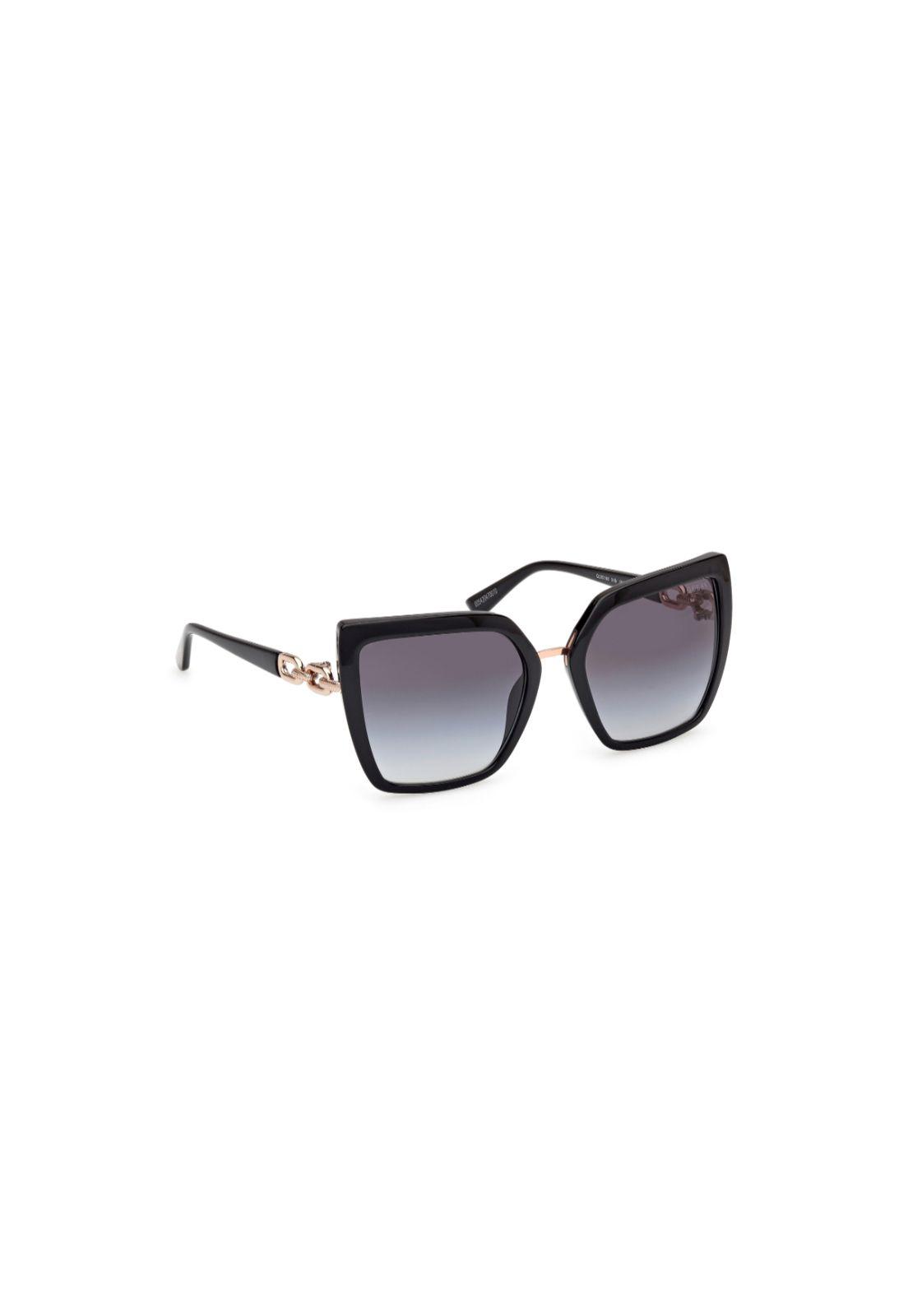 Lentes de Sol Negro Brillante Degradados Guess GU0016001B-7