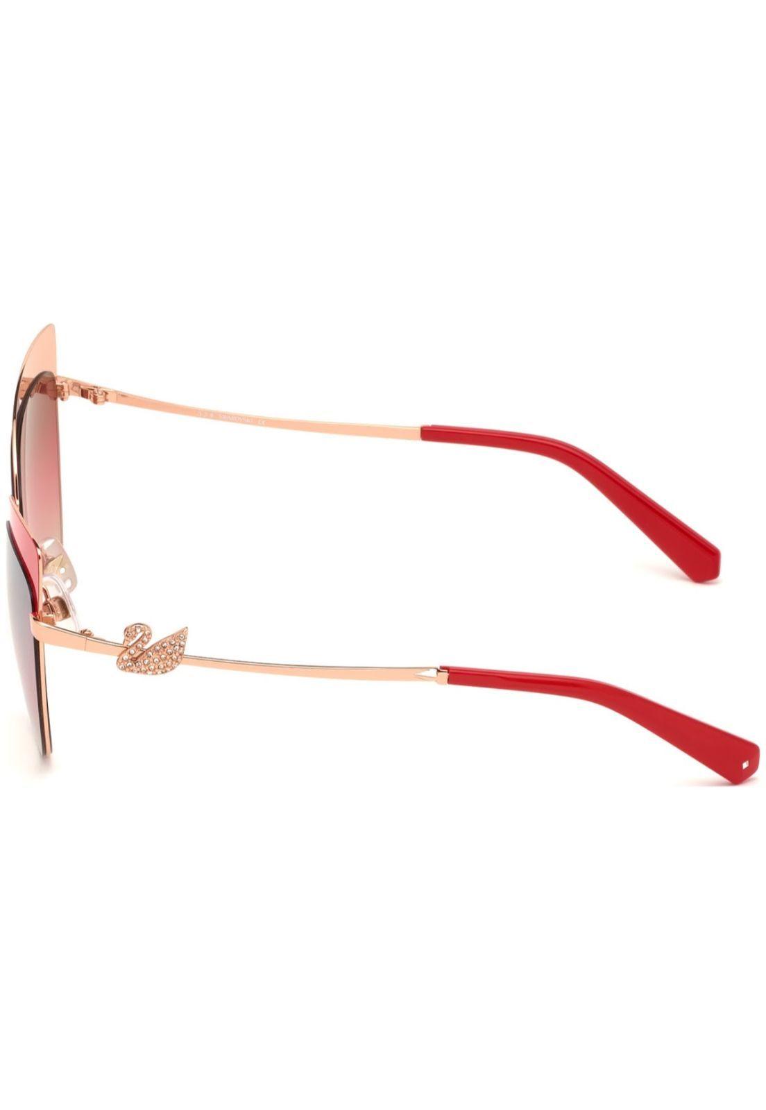 Lentes de Sol RojoSK0220 Swarovski-4