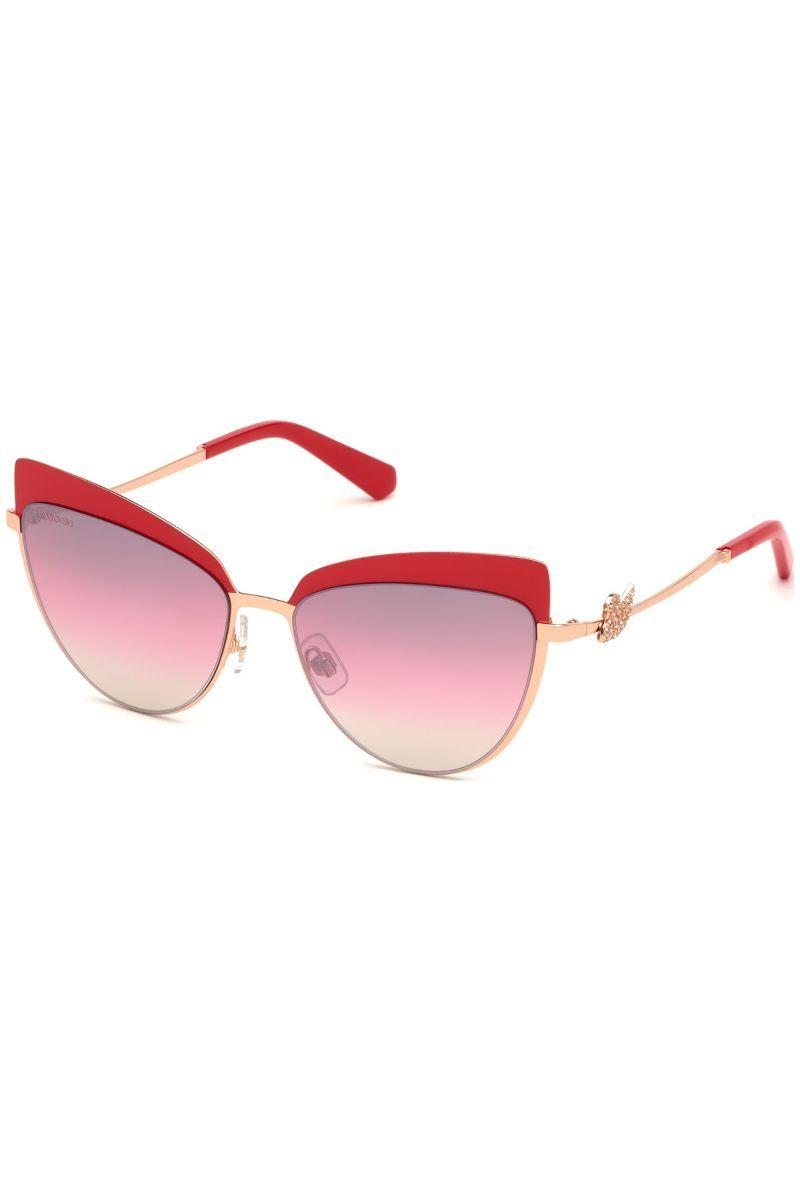 Lentes de Sol RojoSK0220 Swarovski-3