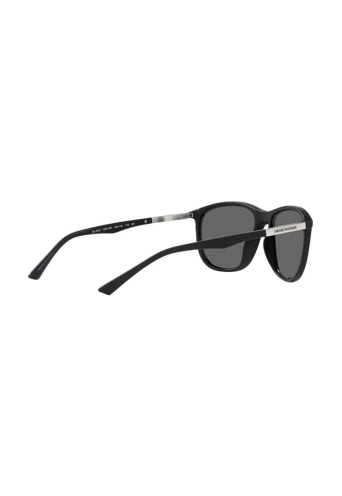 Lentes de Sol Matte Black Emporio Armani-8