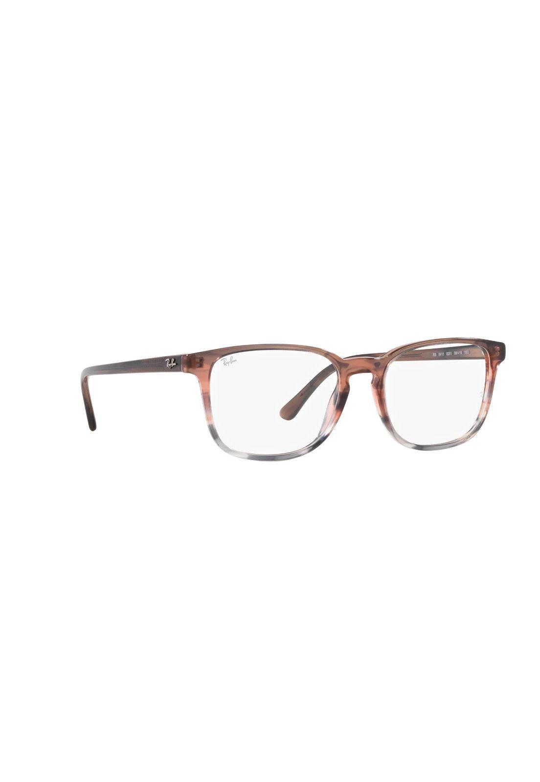 Lentes Ópticos Striped Brown Gradient Red Ray-Ban Optical-10
