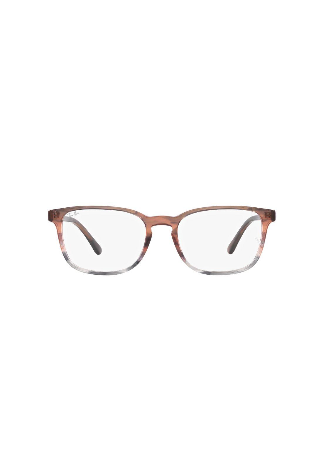 Lentes Ópticos Striped Brown Gradient Red Ray-Ban Optical-0