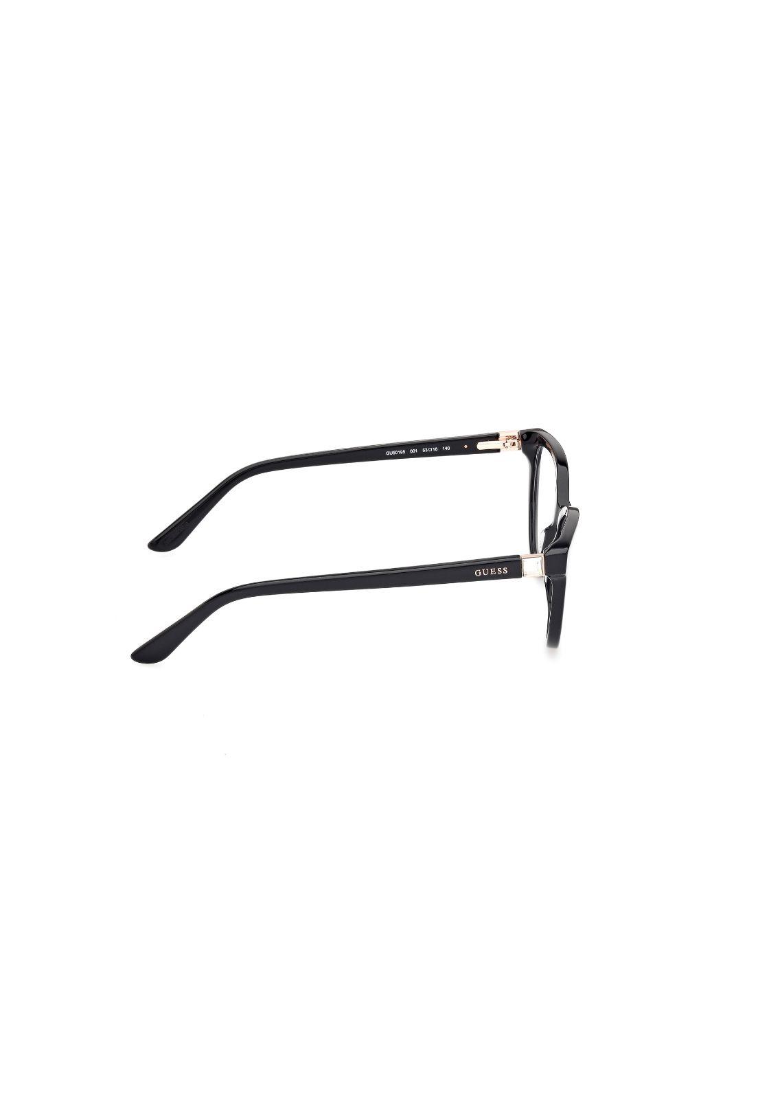 Lentes Ópticos Negro Brillante Guess GU50195001-6