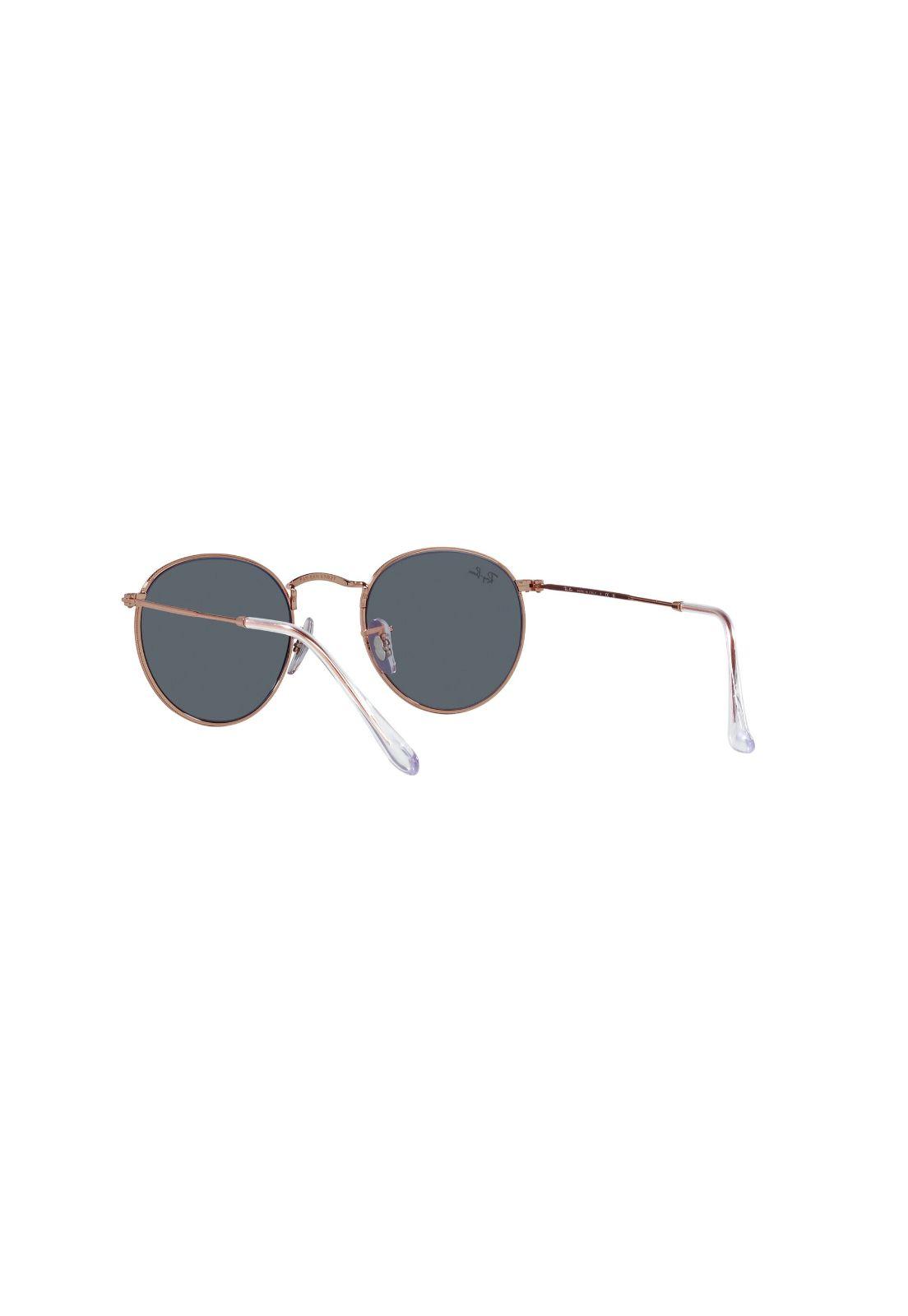 Lentes de Sol Round Metal Rose Gold Ray-Ban RB34479202R5-5