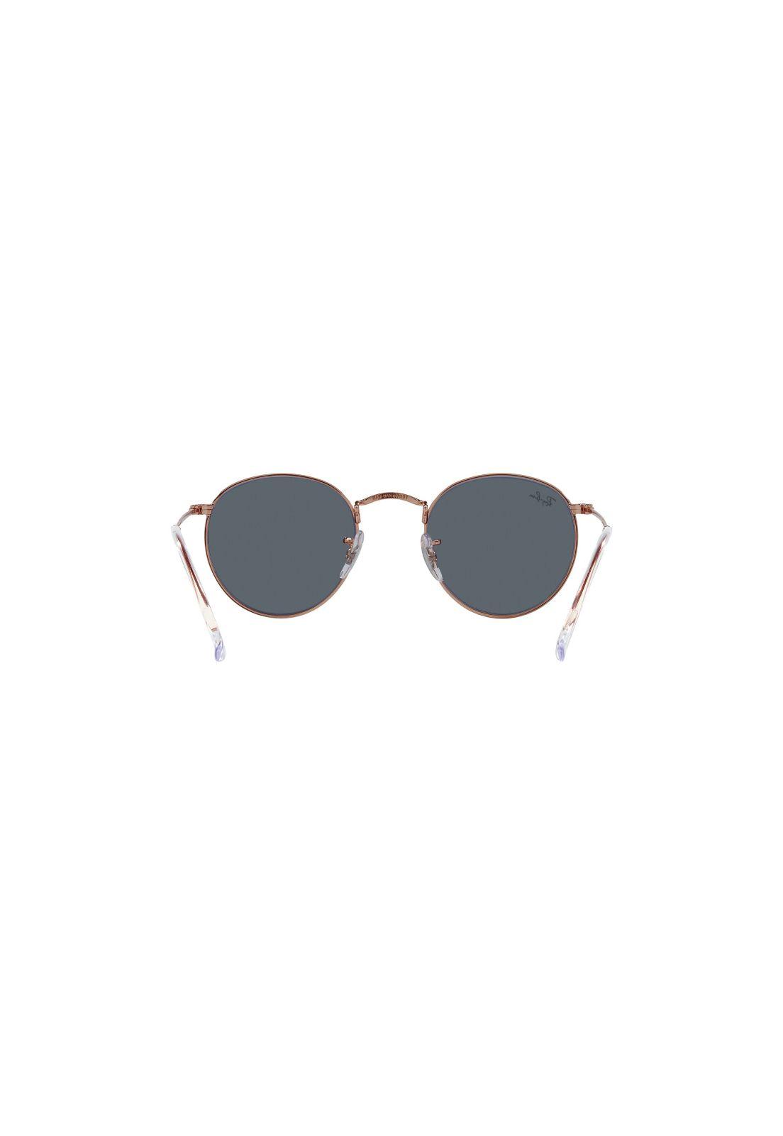 Lentes de Sol Round Metal Rose Gold Ray-Ban RB34479202R5-6