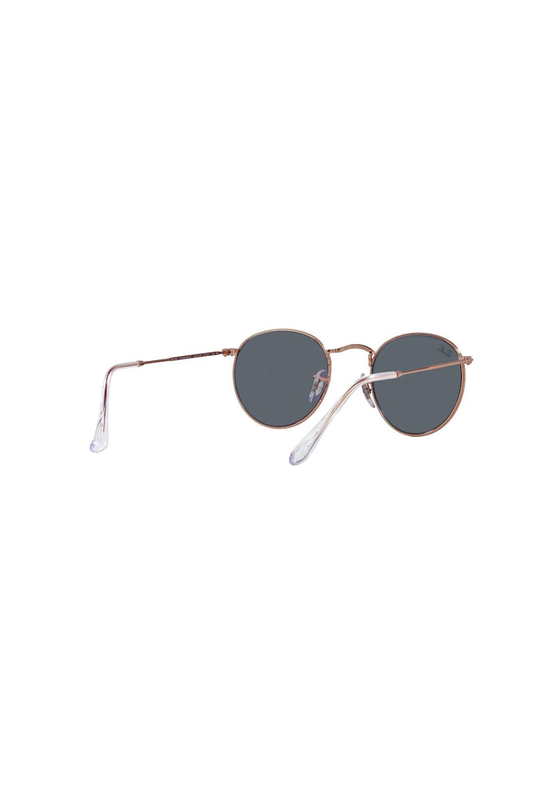 Lentes de Sol Round Metal Rose Gold Ray-Ban RB34479202R5-7
