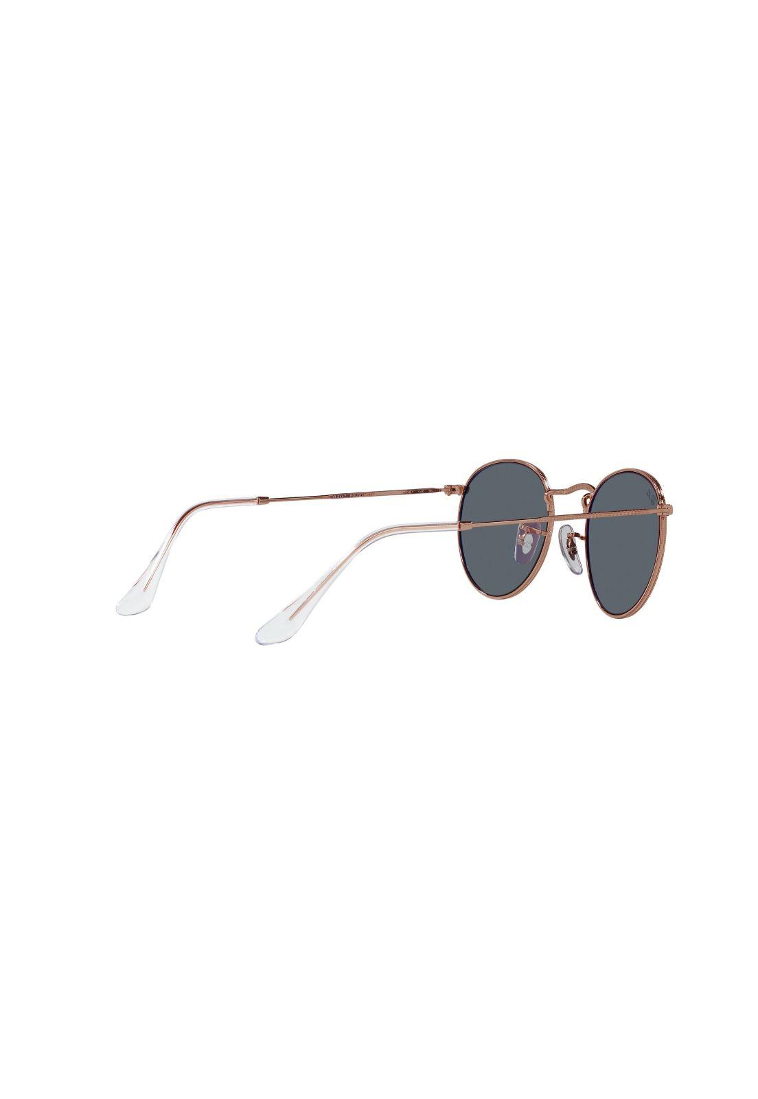 Lentes de Sol Round Metal Rose Gold Ray-Ban RB34479202R5-8