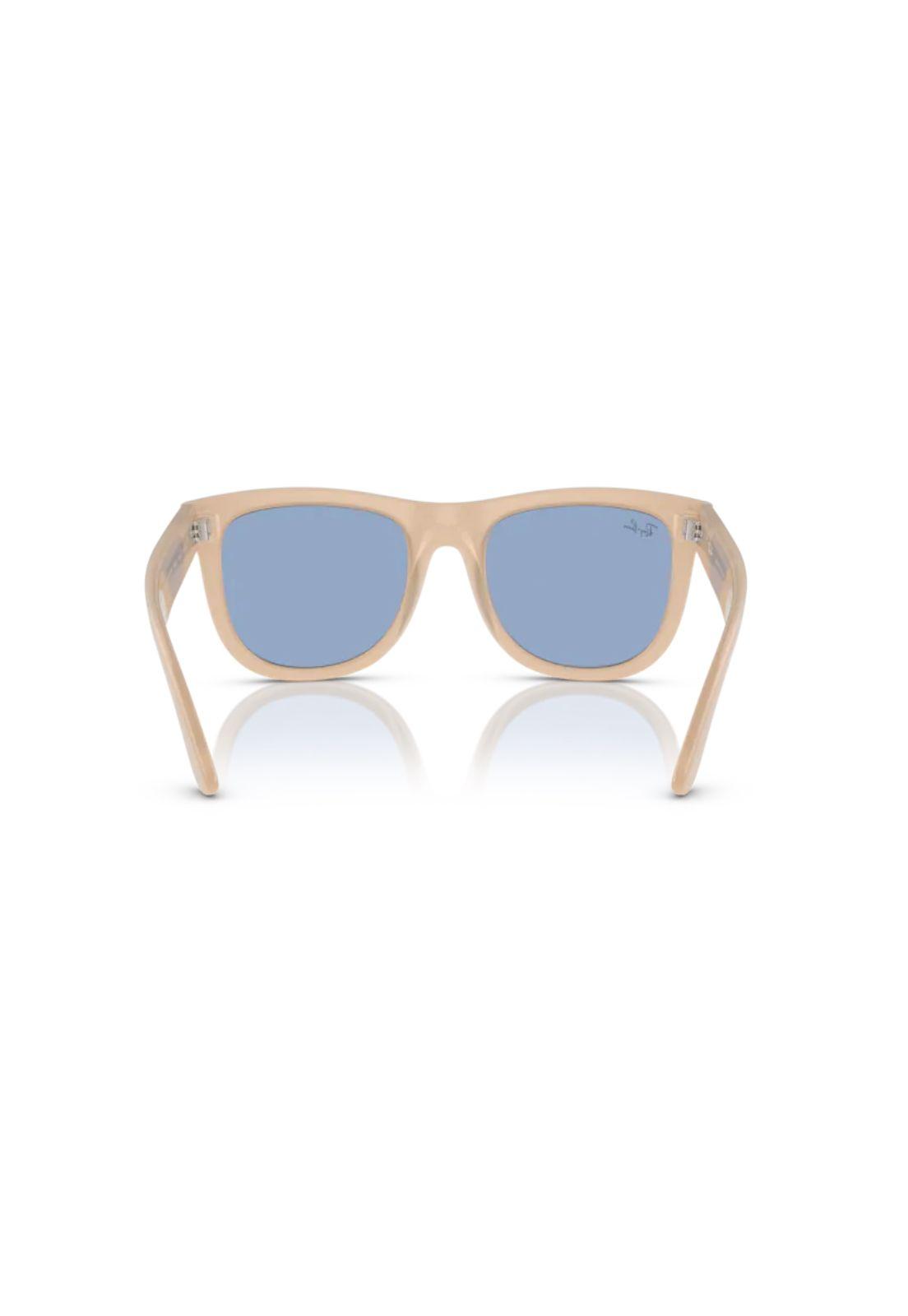 Lentes de Sol Wayfarer Reverse Beige Ray-Ban RBR0502S678072-3