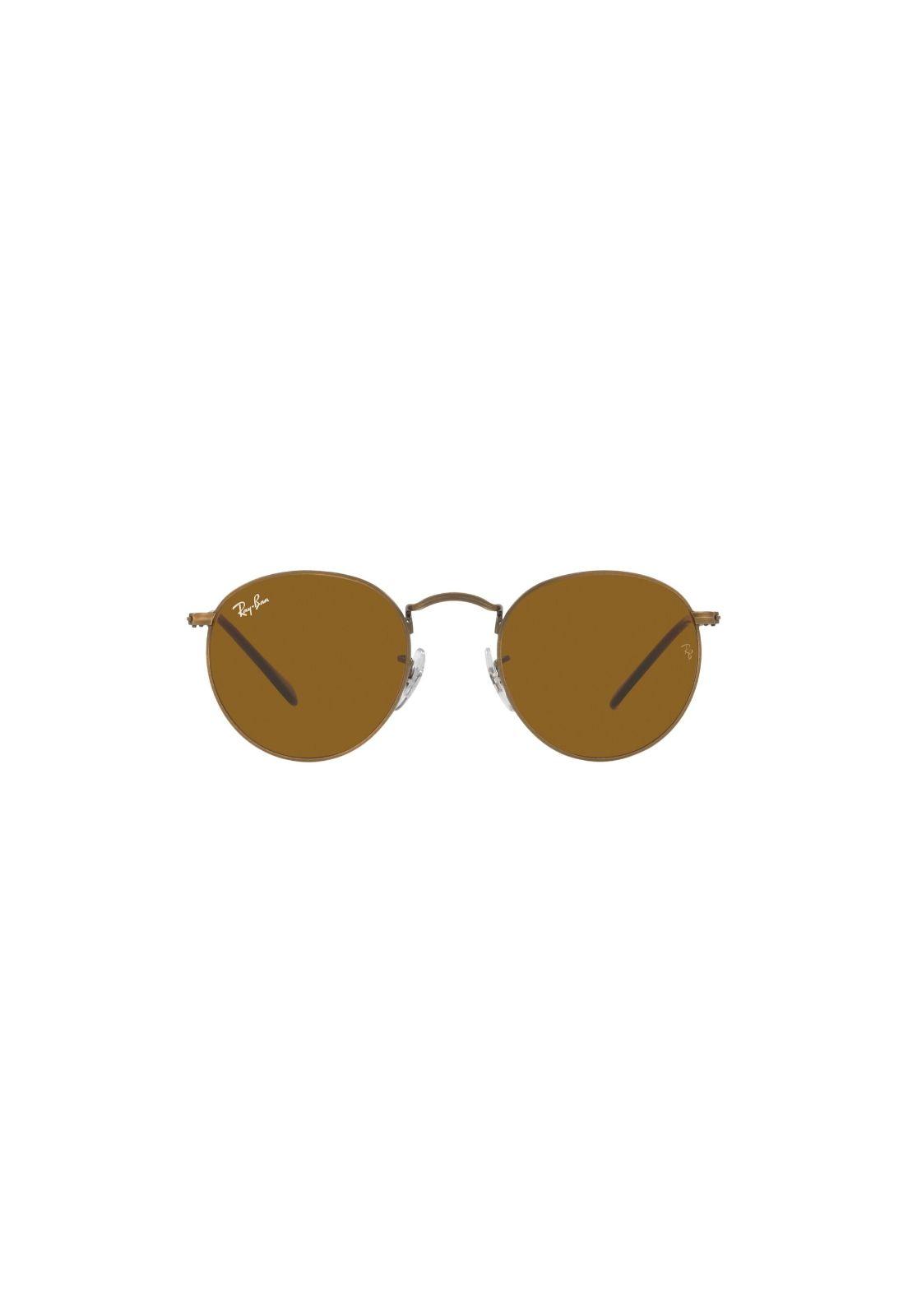 Lentes de Sol Round Metal Marrón Ray-Ban RB3447922833-0