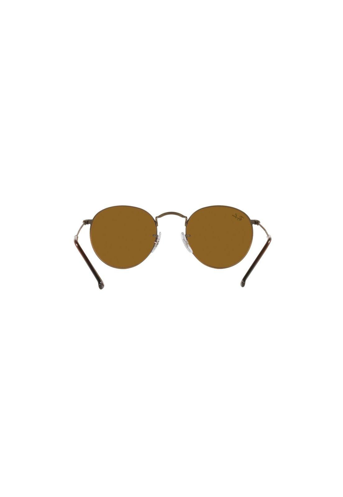 Lentes de Sol Round Metal Marrón Ray-Ban RB3447922833-3