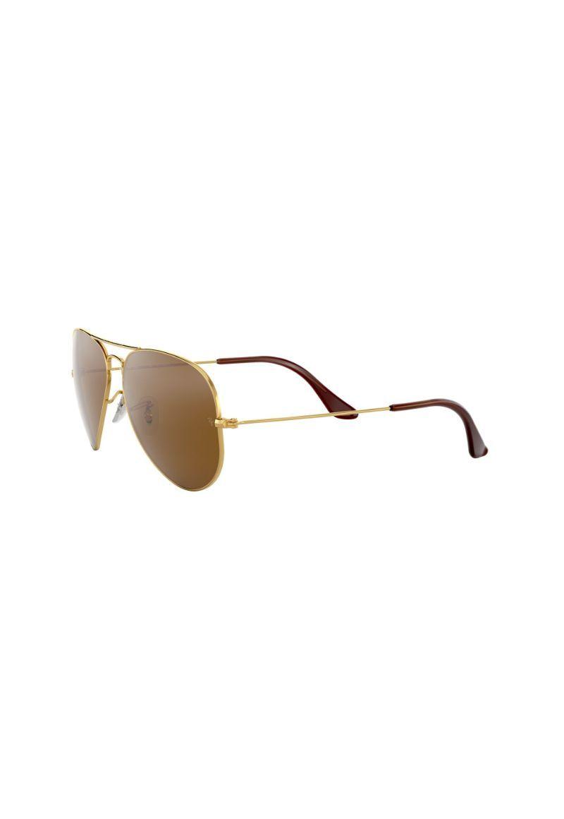 Lentes de Sol Aviator Dorado Polarizados Ray-Ban RB302500157-2
