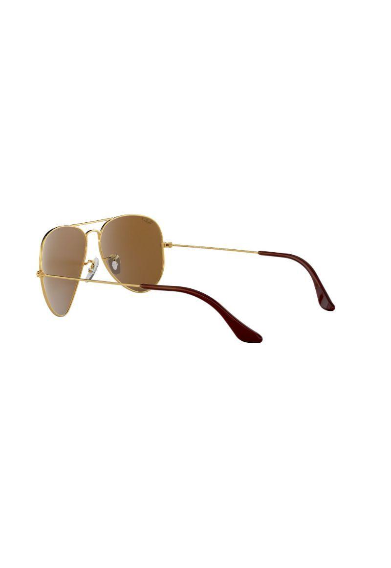 Lentes de Sol Aviator Dorado Polarizados Ray-Ban RB302500157-4