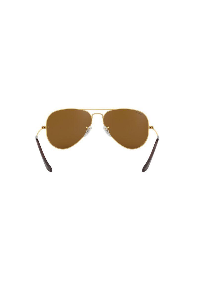Lentes de Sol Aviator Dorado Polarizados Ray-Ban RB302500157-6