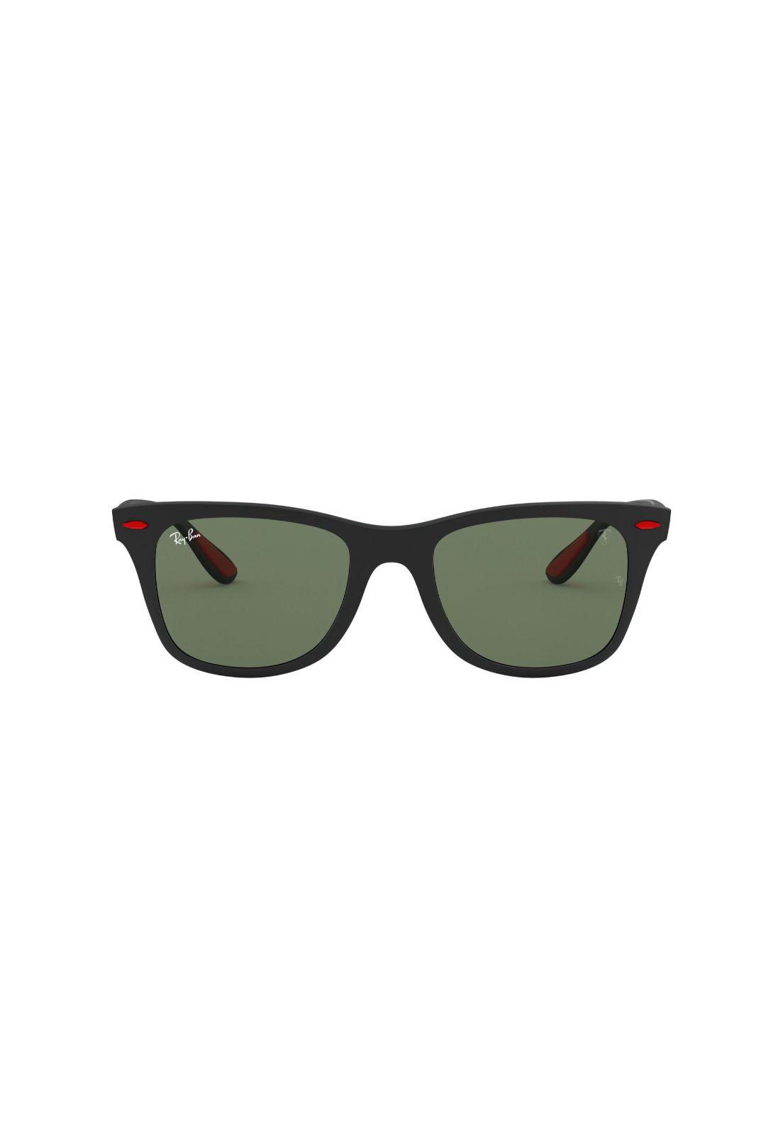 Lentes De Sol Matte Black Ray-Ban Ferrari RB4195MF60271-0