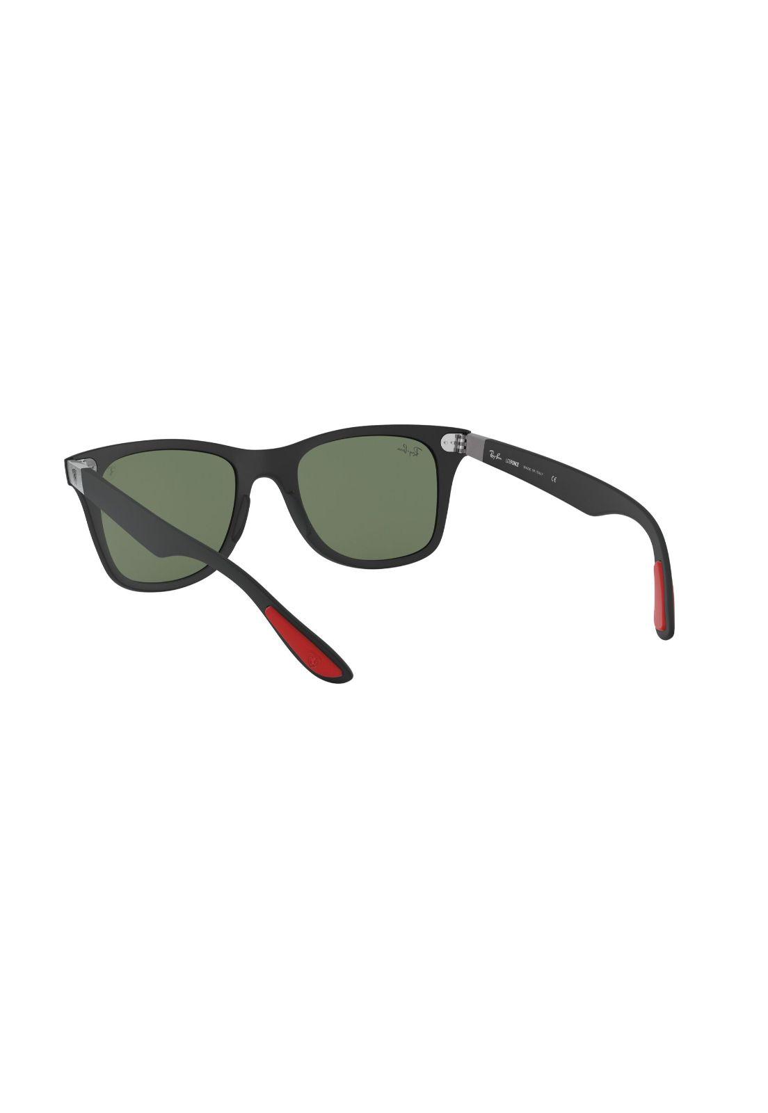 Lentes De Sol Matte Black Ray-Ban Ferrari RB4195MF60271-5