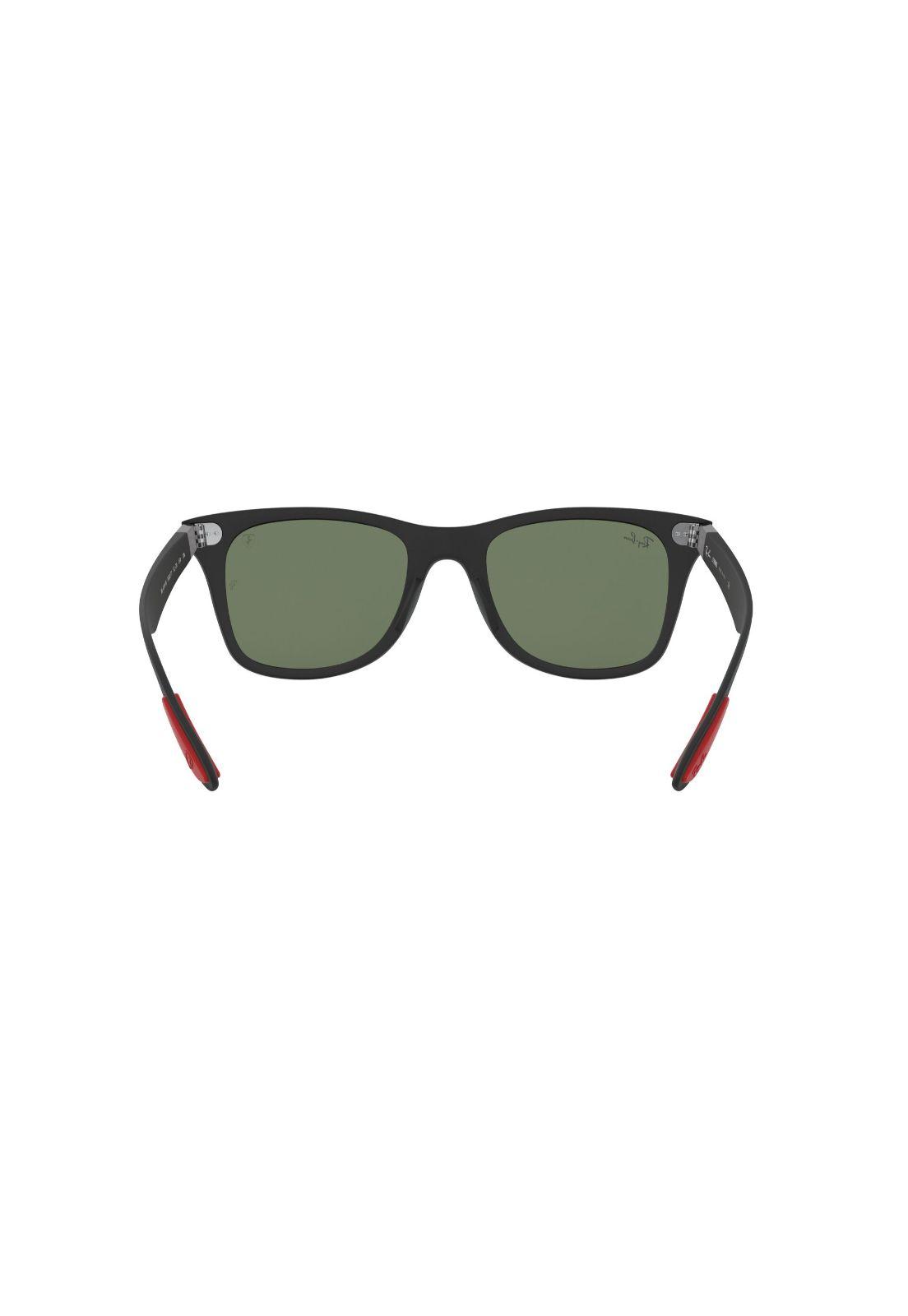 Lentes De Sol Matte Black Ray-Ban Ferrari RB4195MF60271-6