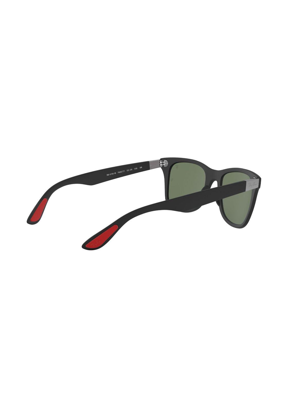 Lentes De Sol Matte Black Ray-Ban Ferrari RB4195MF60271-8
