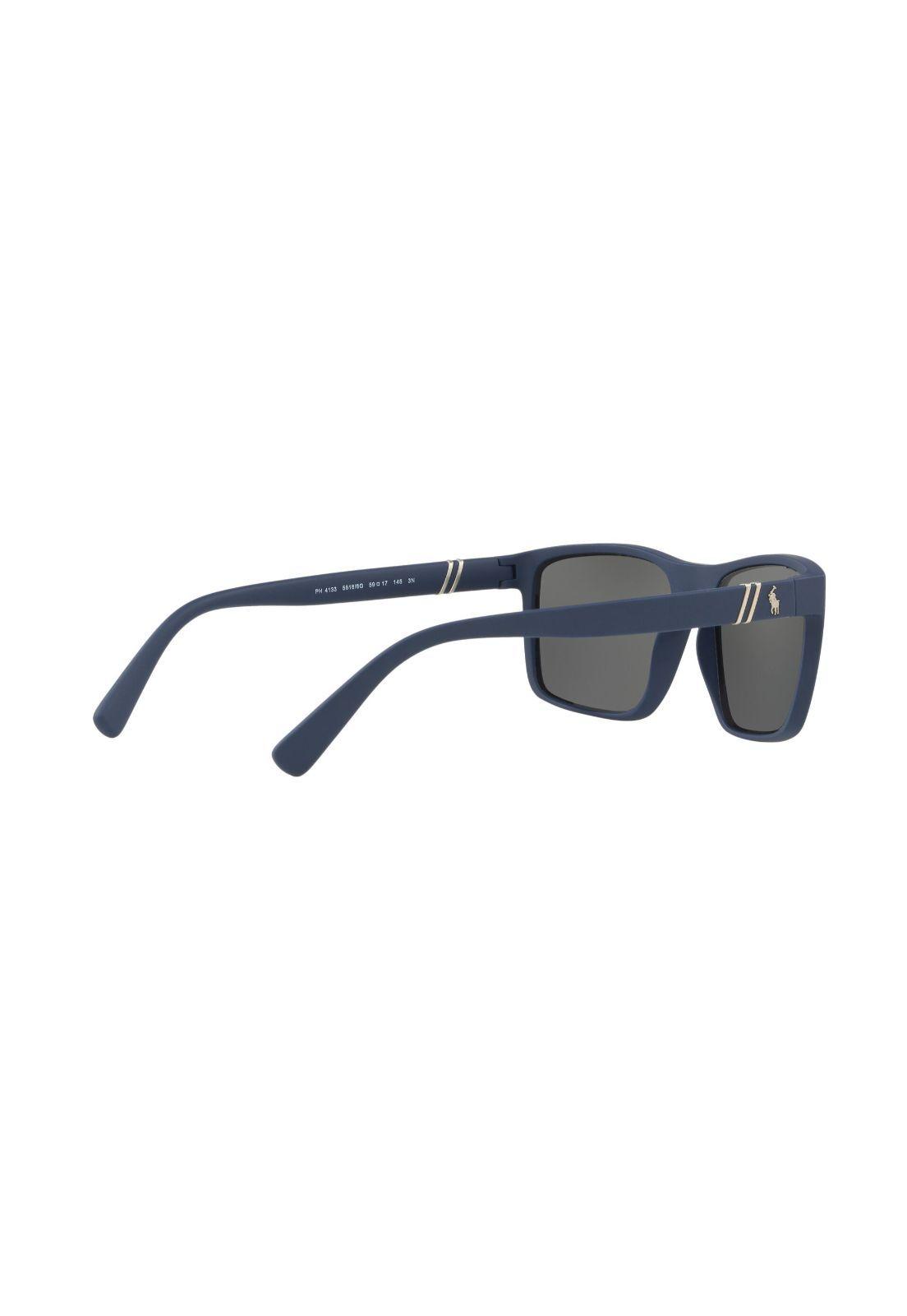 Lentes de Sol Matte Navy Azul Polo PH413356186G59-8