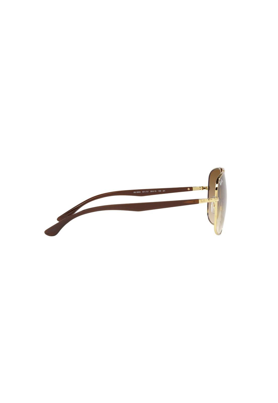 Ray-Ban Lentes de Sol Degradados RB3683 001/51 56-9