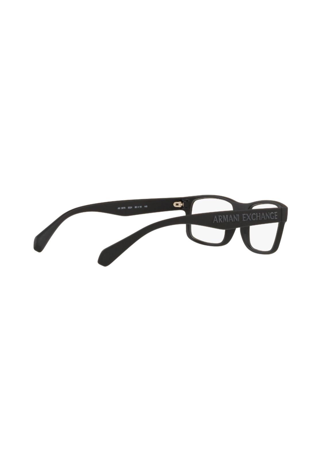 Lentes Ópticos Negro Armani Exchange AX30708324-8