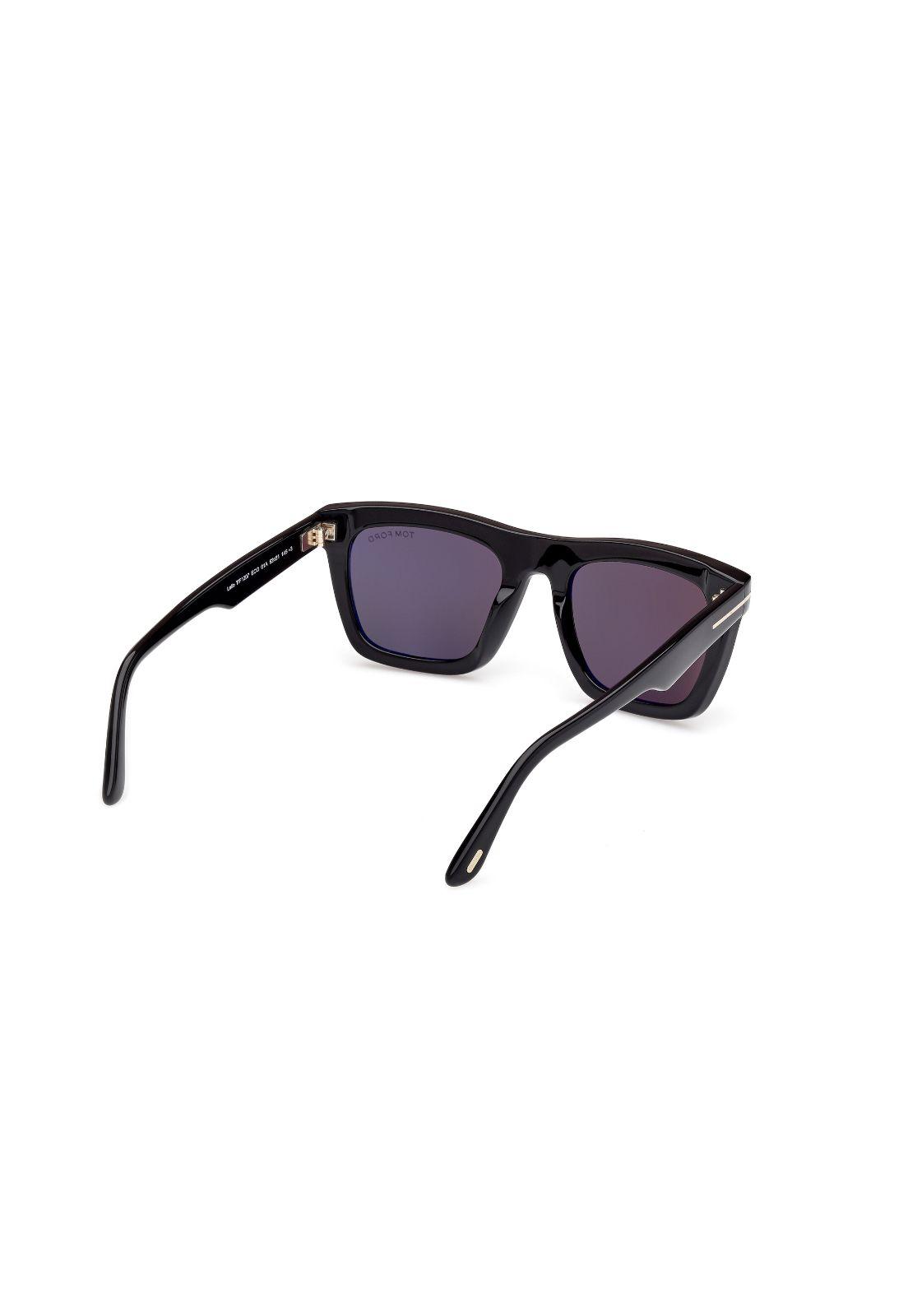 Lentes de Sol Lelio Negro Tom Ford FT120701A-5