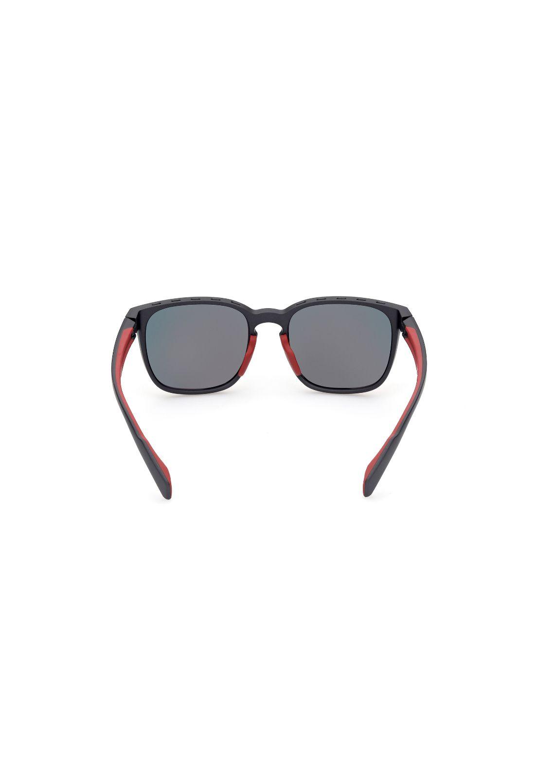 Lentes de Sol Matte Black Espejados Adidas Sport SP003302L-4