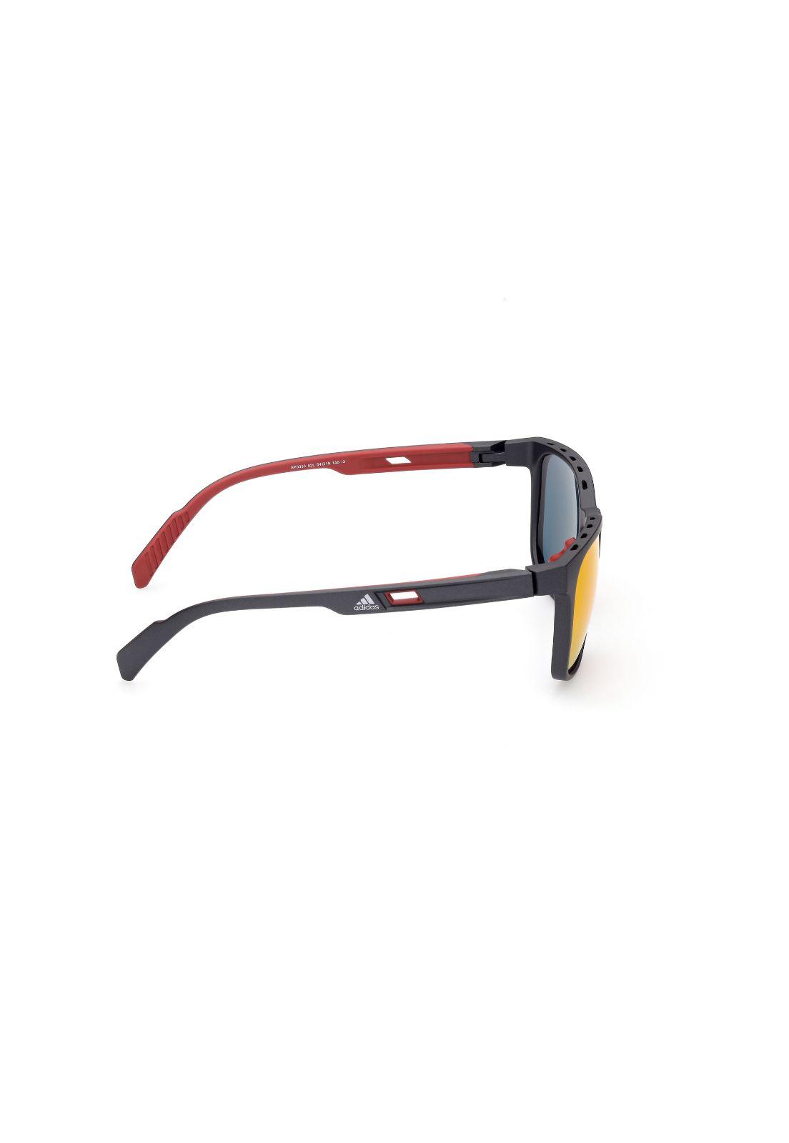 Lentes de Sol Matte Black Espejados Adidas Sport SP003302L-6