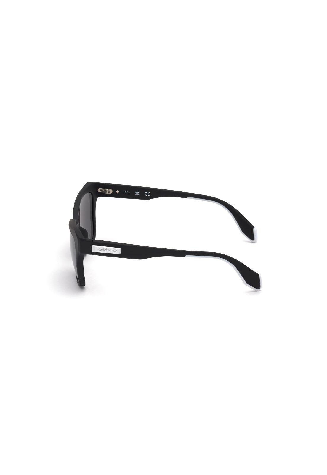 Lentes de Sol Negro Gris Espejado Adidas Originals OR003802C55-2