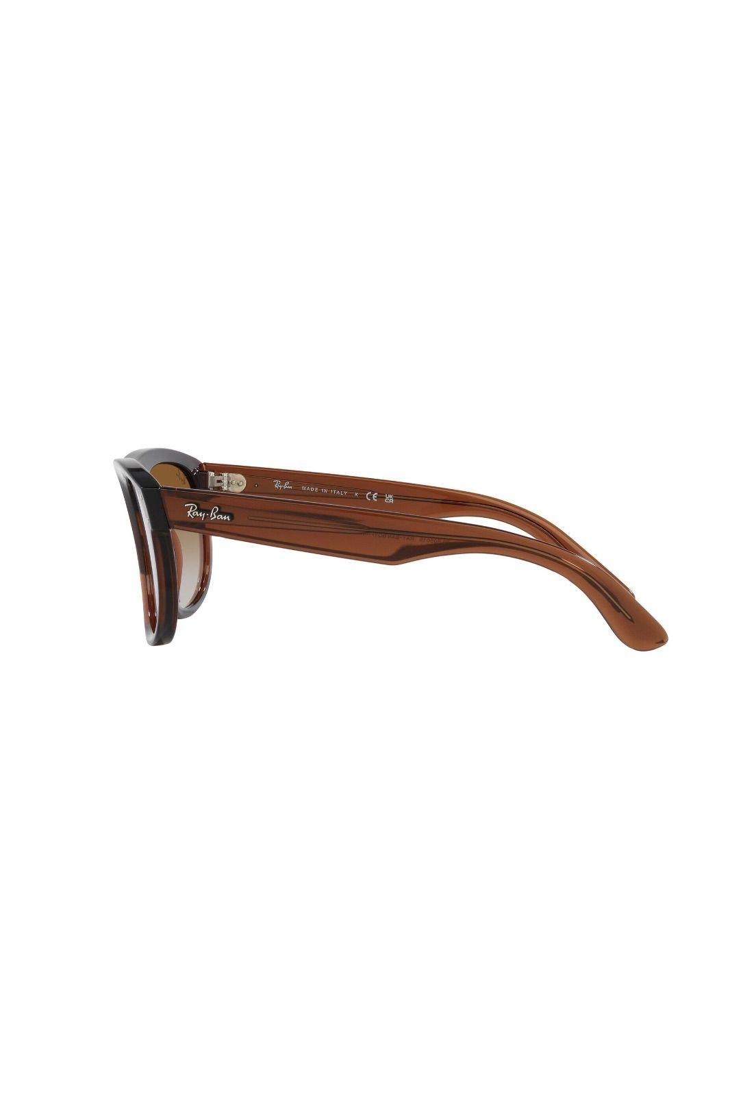 Lentes de Sol Boyfriend Reverse Transparent Brown Ray-Ban-3