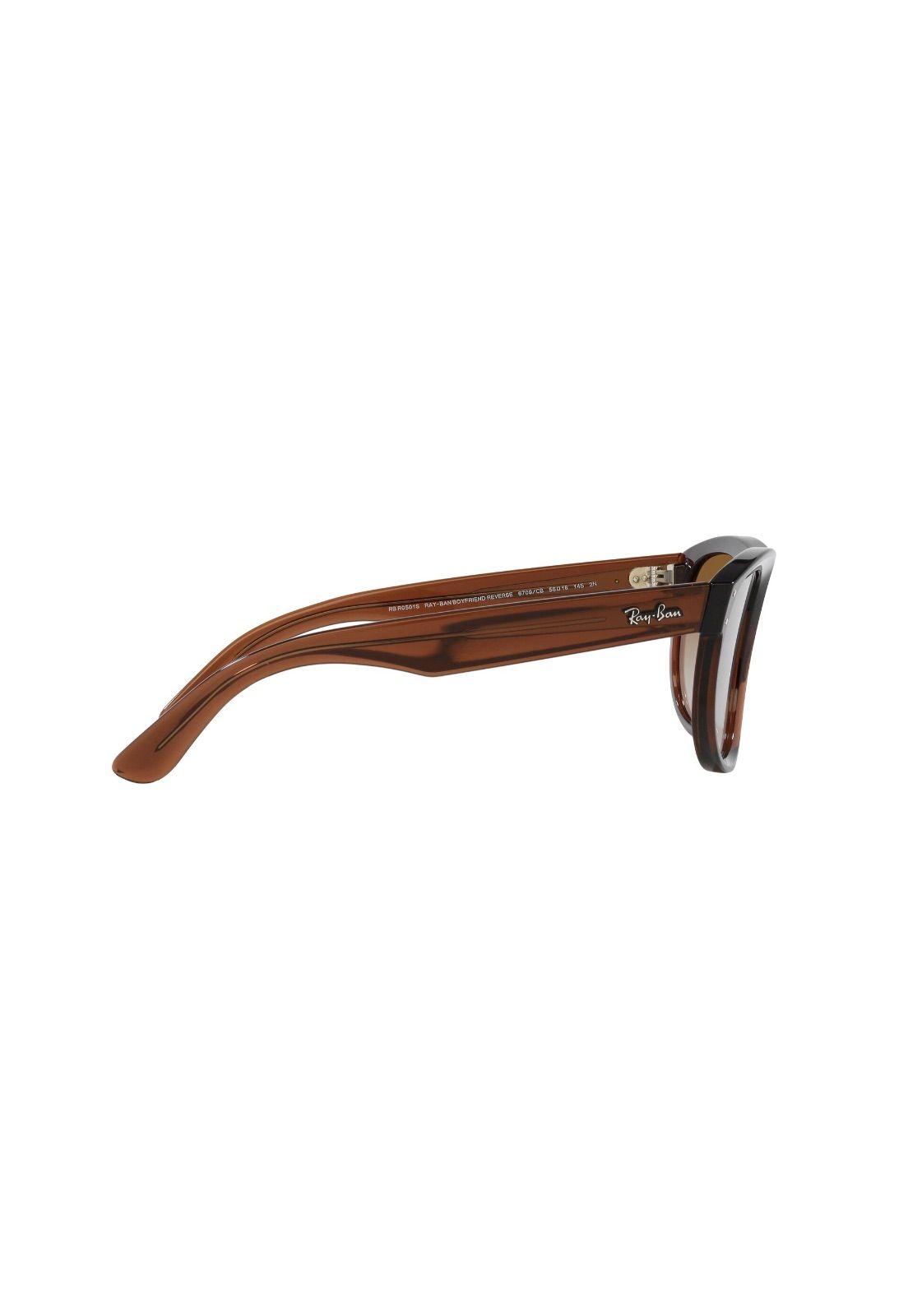 Lentes de Sol Boyfriend Reverse Transparent Brown Ray-Ban-9