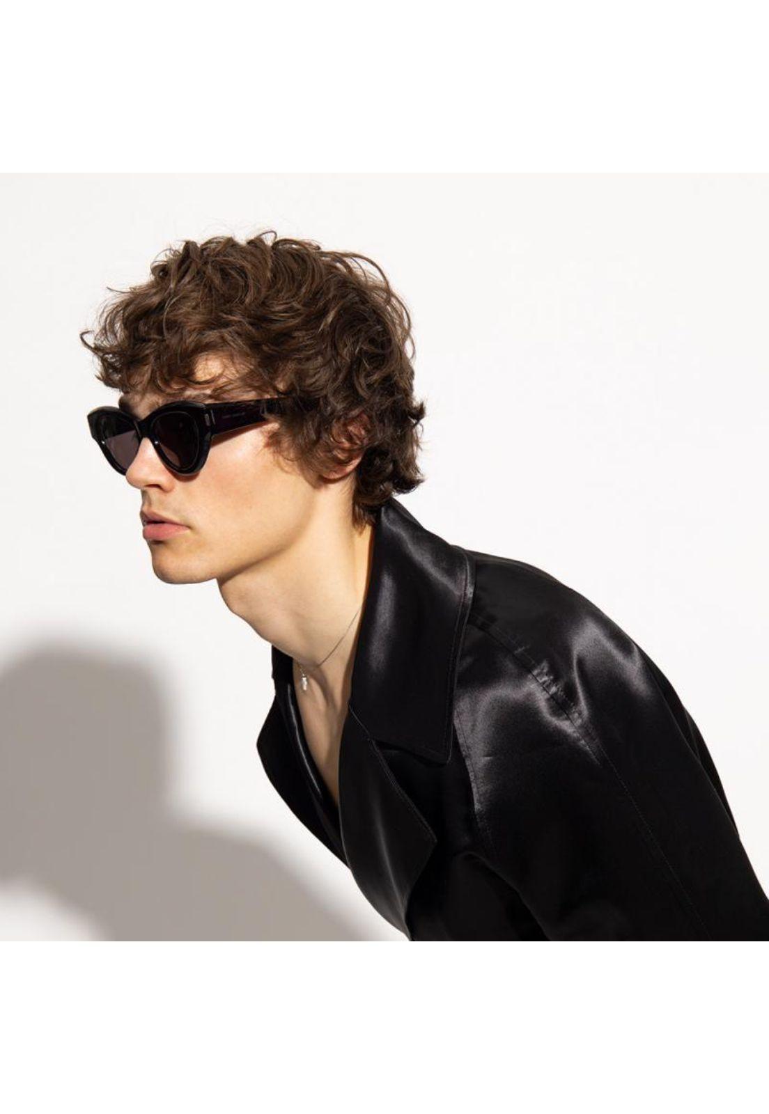 Lentes de Sol Shiny Black Saint Laurent SL506001-3