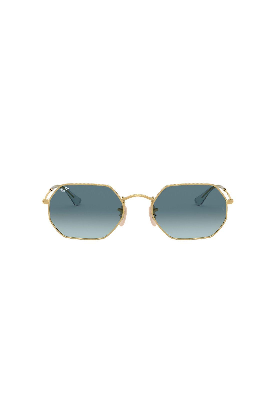 Lentes De Sol Octagonal Dorado Ray-Ban RB3556N91233M53-0