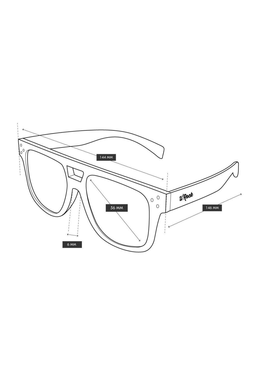 Lentes de Sol Azul UR2021 Urock-2