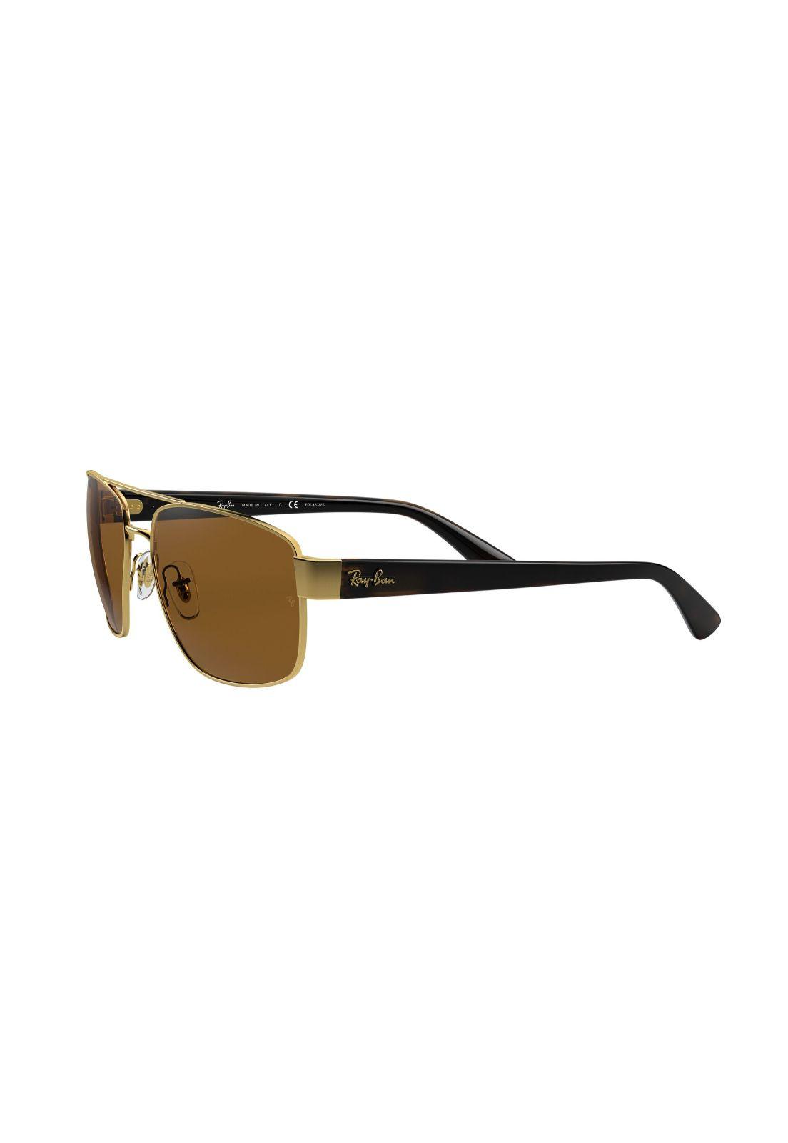 Lentes de Sol Dorado Polarizados Ray-Ban RB366300157-2