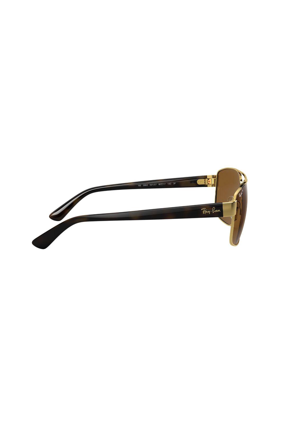Lentes de Sol Dorado Polarizados Ray-Ban RB366300157-9