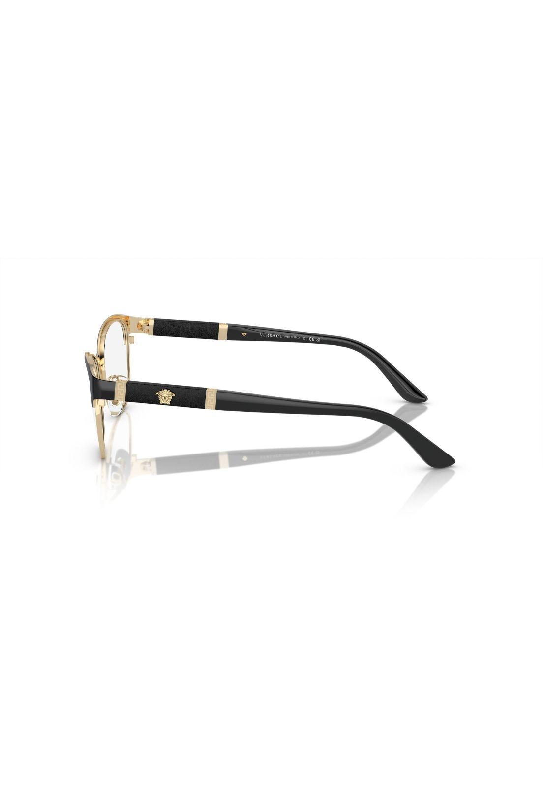 Versace Lentes Ópticos Leather Medusa VE1233Q 1366  53-2