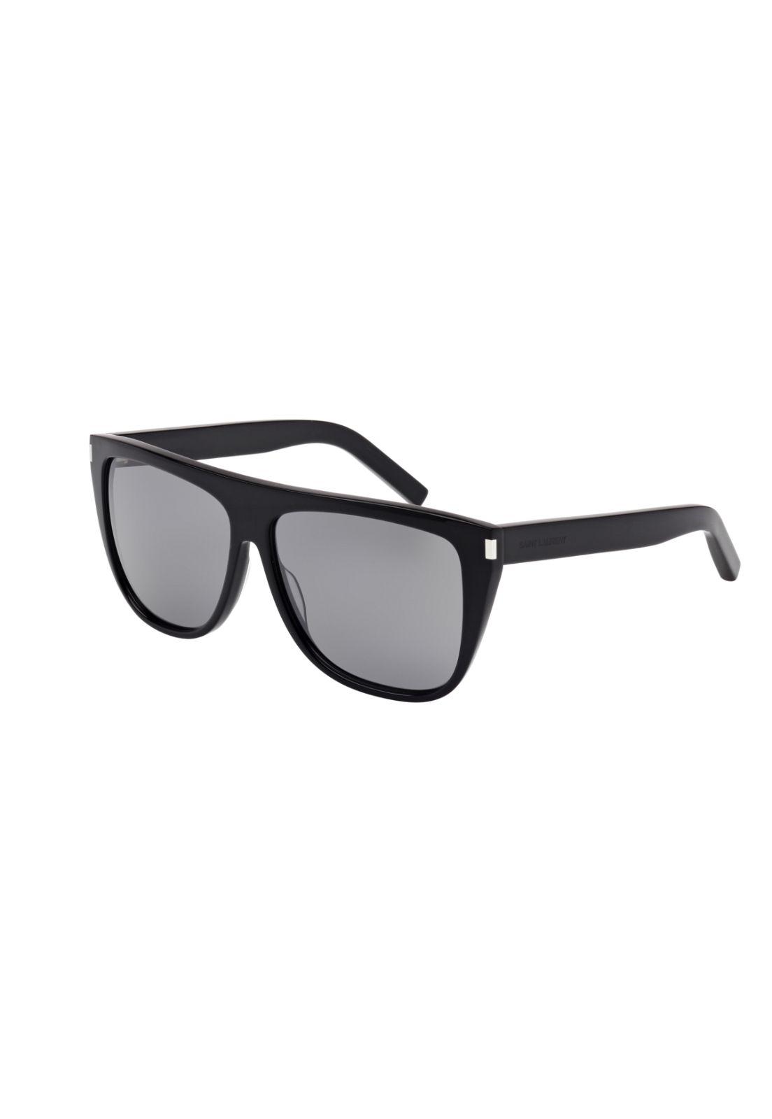 Lentes de Sol Negro Espejados Yves Saint Laurent SL1001-0