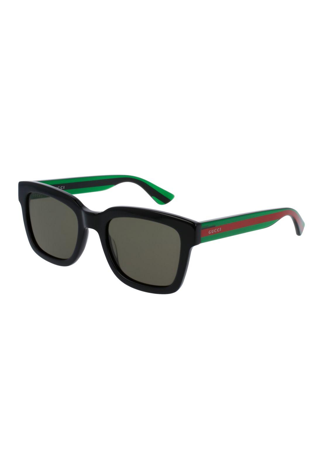Lentes de Sol Negro Gucci GG0001SN002-0