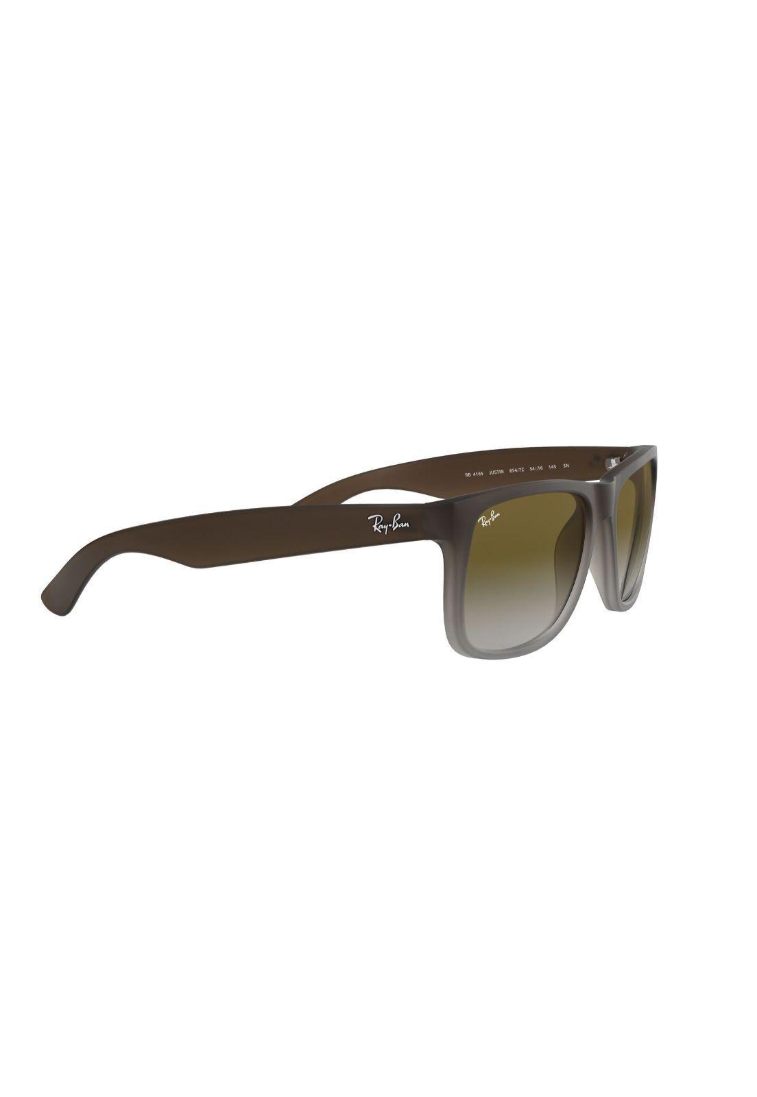 Lentes de Sol Justin Rubber Marron On Gris Ray-Ban RB41658547Z51-10