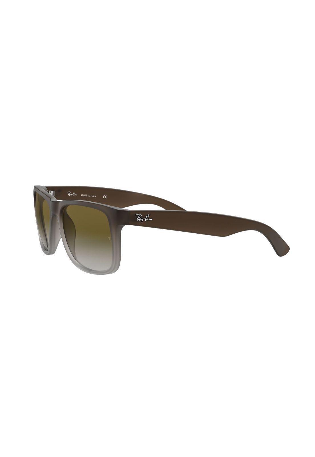Lentes de Sol Justin Rubber Marron On Gris Ray-Ban RB41658547Z51-2