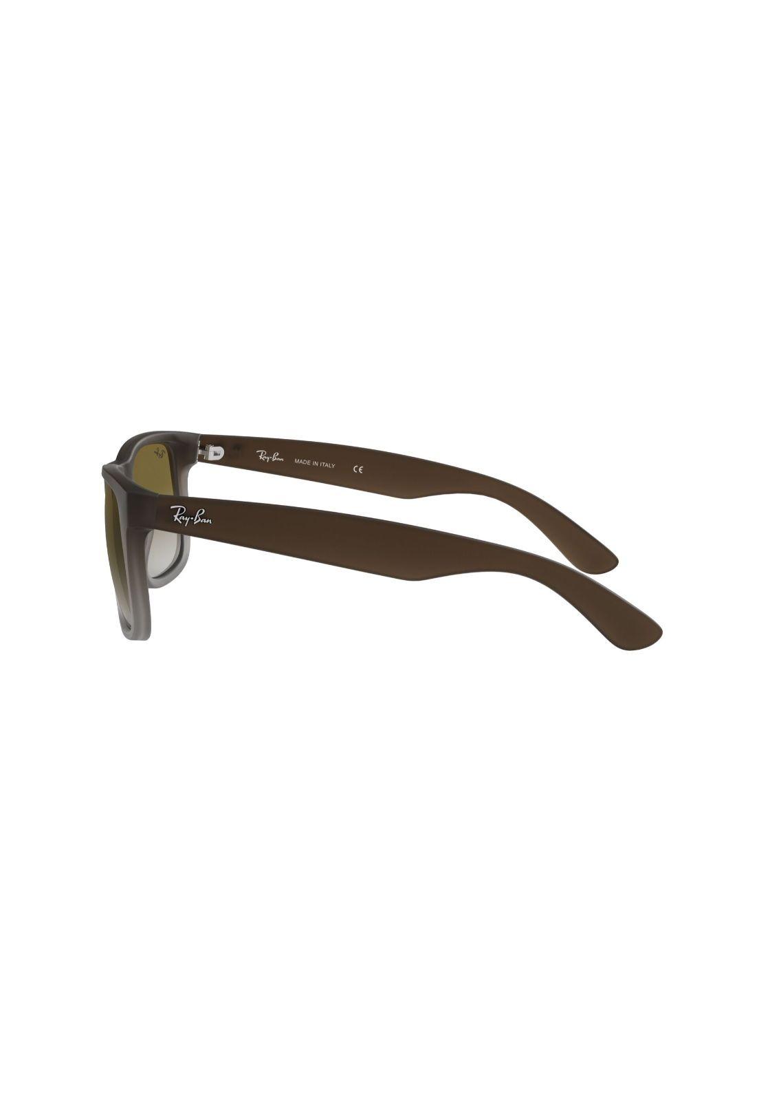 Lentes de Sol Justin Rubber Marron On Gris Ray-Ban RB41658547Z51-3