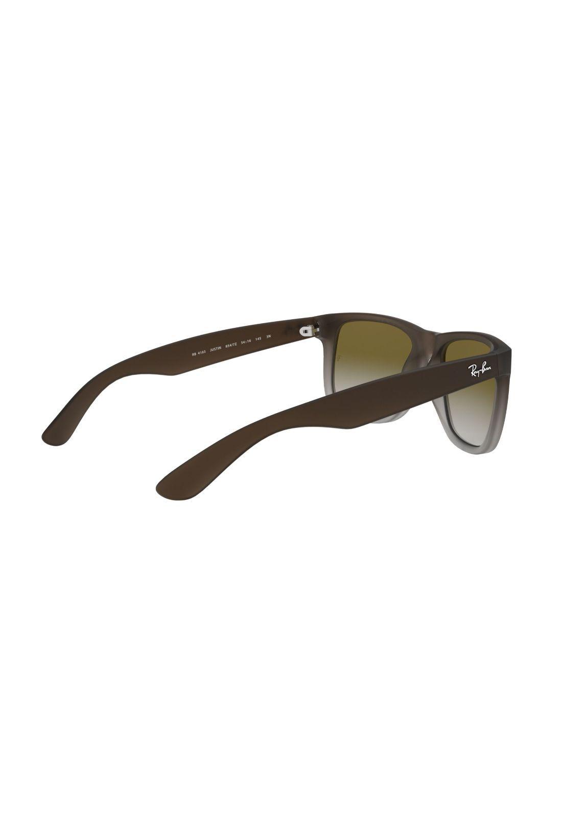 Lentes de Sol Justin Rubber Marron On Gris Ray-Ban RB41658547Z51-8