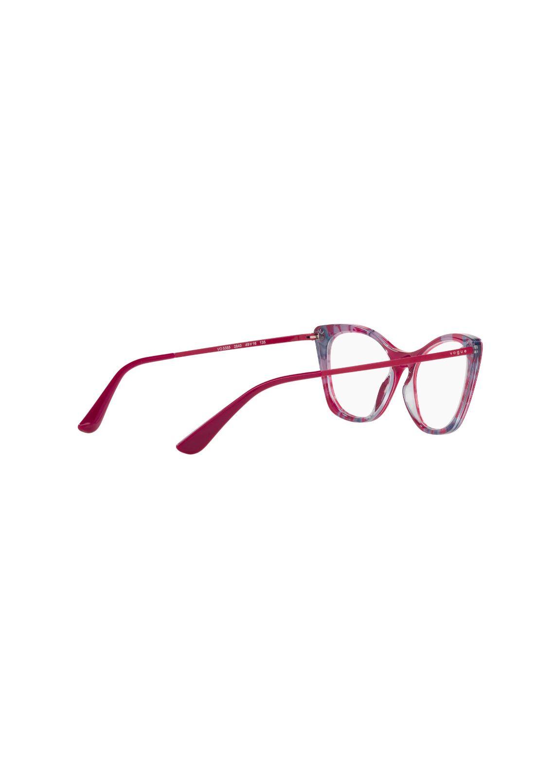 Lentes Ópticos Fuxia Serigraphy Vogue Eyewear VO53552840-8