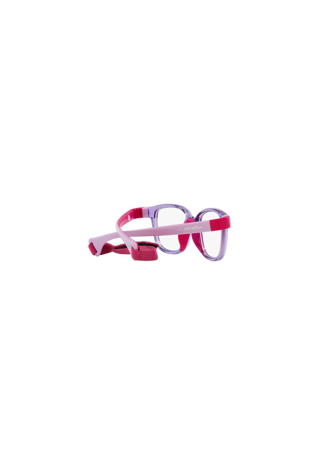 Lentes Ópticos Rosado con Correa Miraflex Niños MF4005K583-8