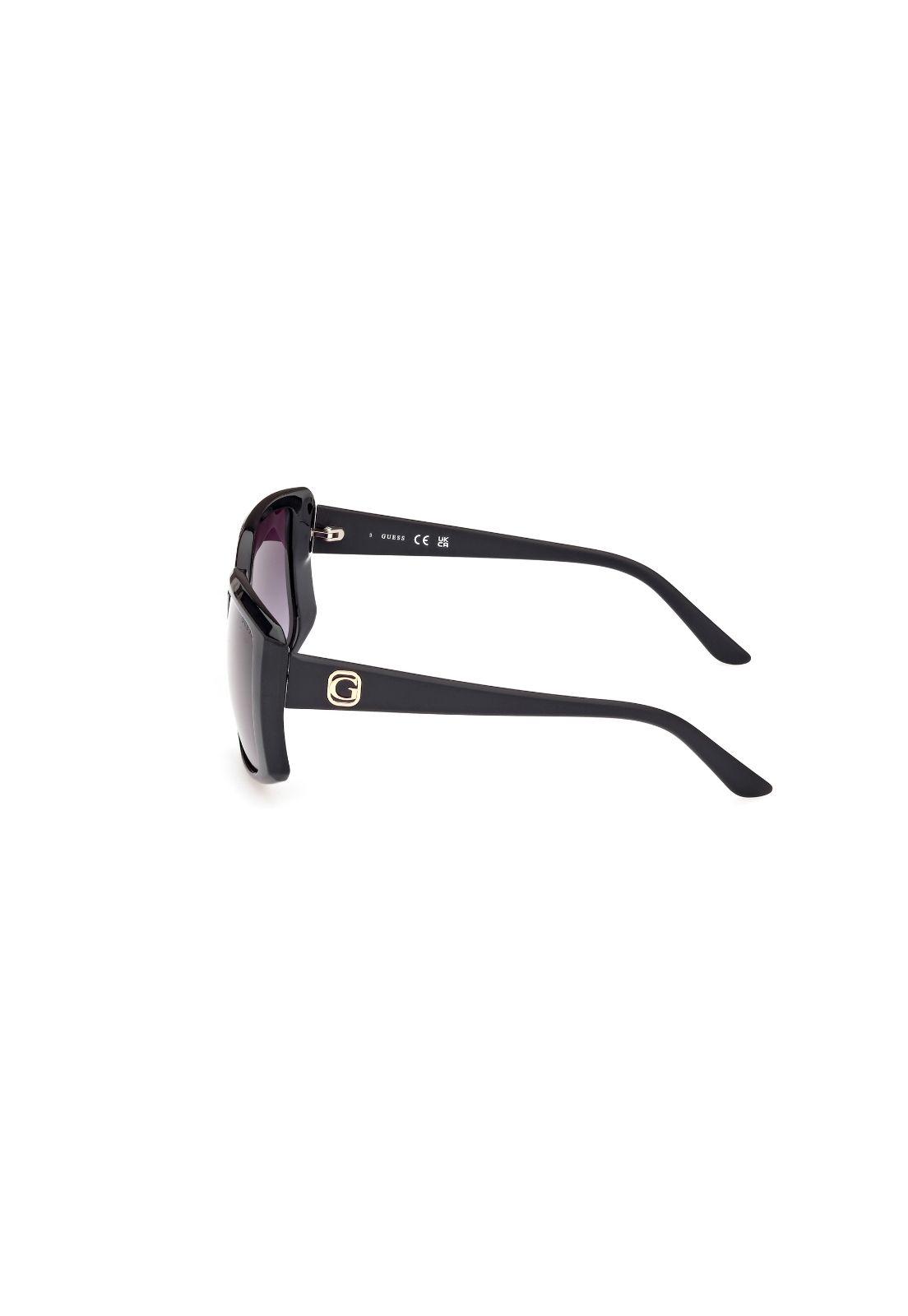 Lentes de Sol Negro Brillante Degradé Guess GU0009701B-2