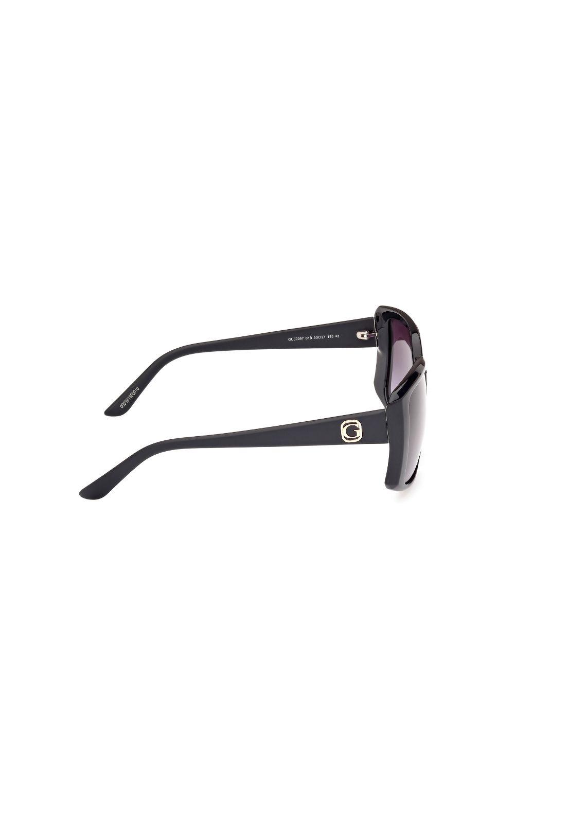 Lentes de Sol Negro Brillante Degradé Guess GU0009701B-6