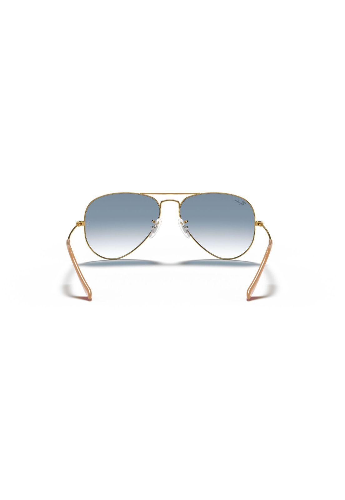 Lentes de Sol Aviator Dorado Ray-Ban RB3025L0013F-3