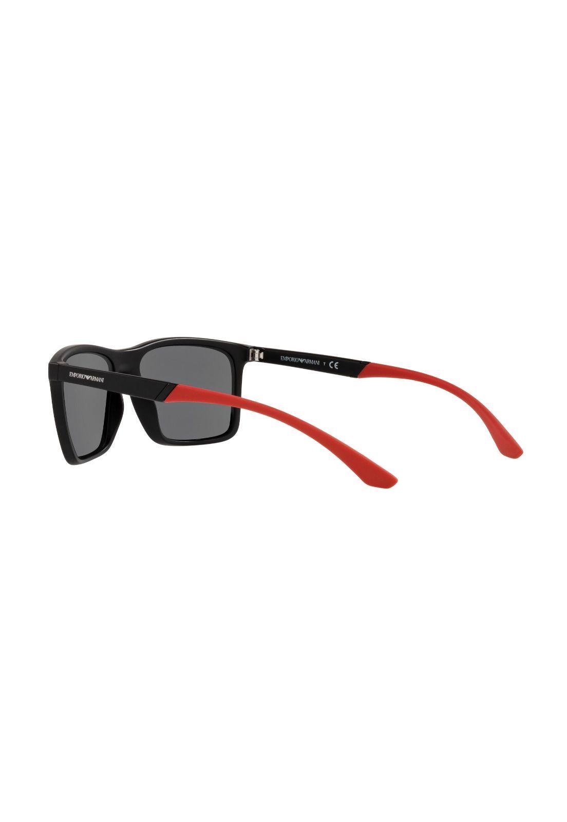Lentes de Sol Matte Negro Emporio Armani EA417050426G58-4