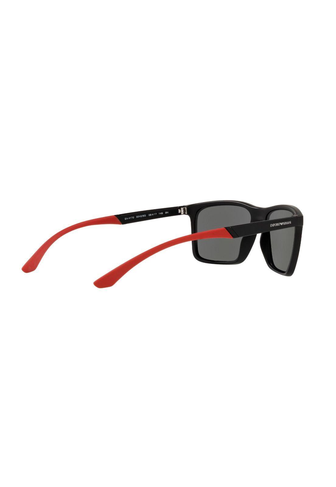 Lentes de Sol Matte Negro Emporio Armani EA417050426G58-8